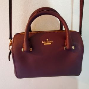 Burgandy Kate spade purse